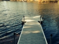 Stationary dock, access rmap , swim float