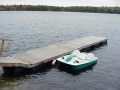 Wood float docks